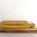 yellow throw