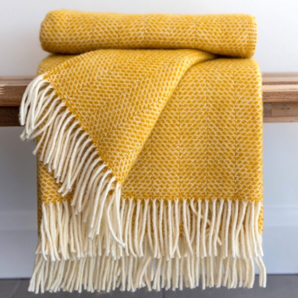 Yellow Throw