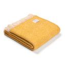 Yellow throw