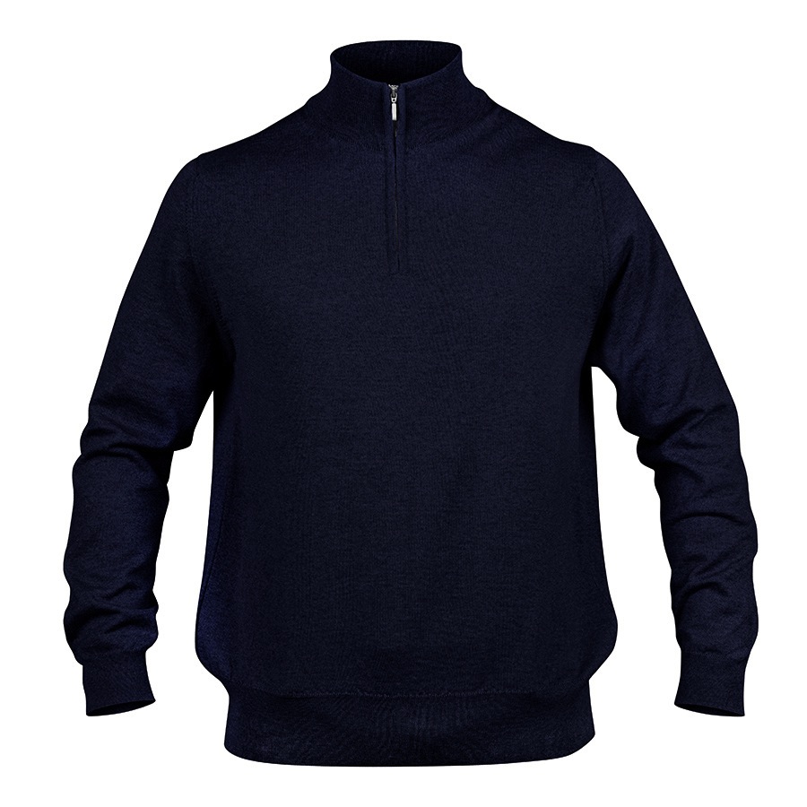 Merino Zip Neck jumper