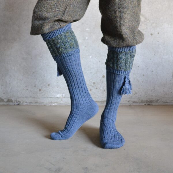 Fiddich Shooting socks – Blue Lovat