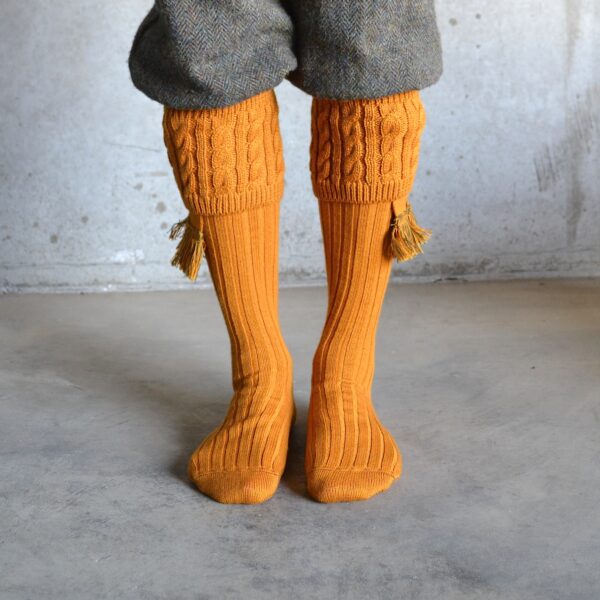 Fiddich Shooting socks – Ochre