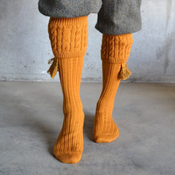 Fiddich Shooting socks - Ochre