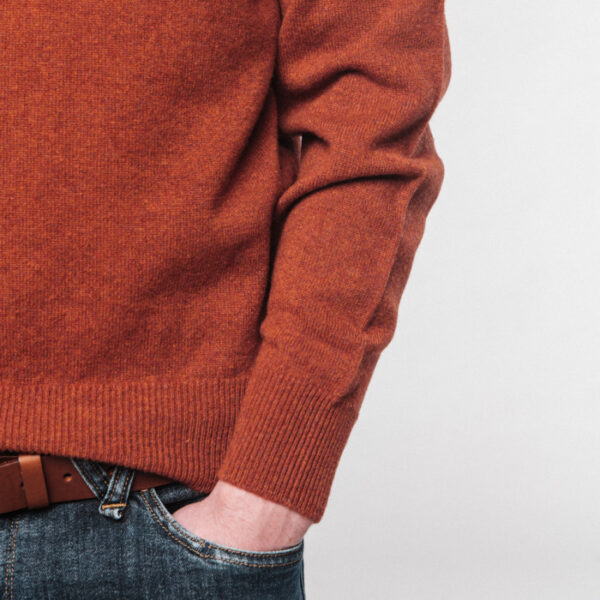 Zennor crew neck – Orange