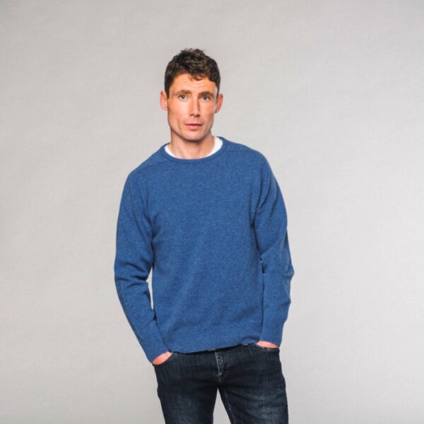 Zennor Crew neck – Blue