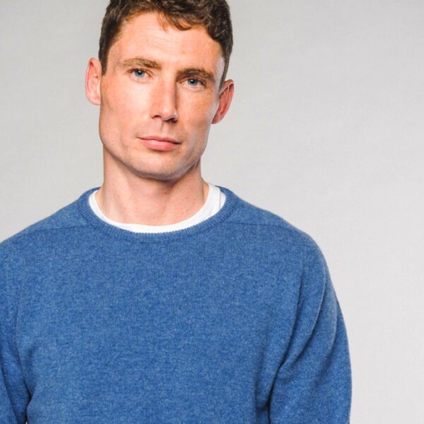 Zennor Crew neck – Blue