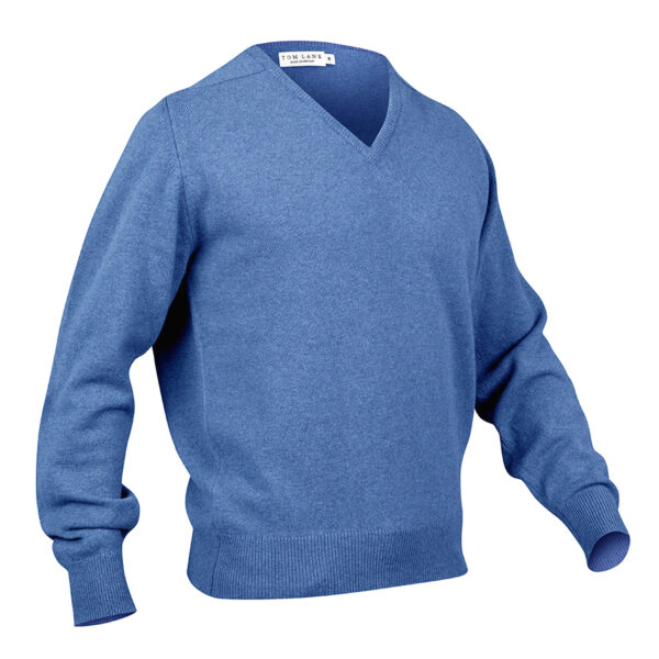 Zennor Vee neck - Blue