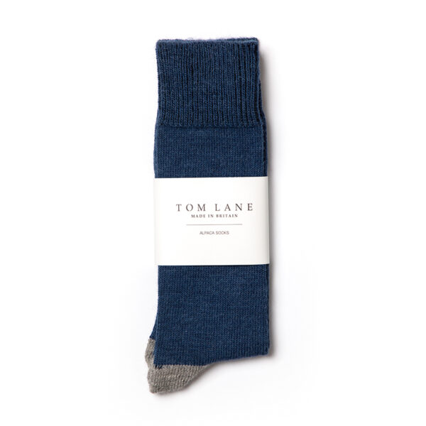 Alpaca – Navy & Grey