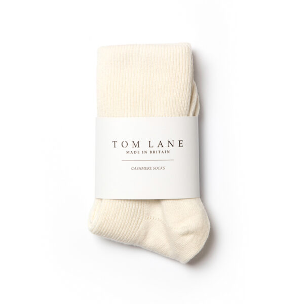 Cashmere socks – Cream