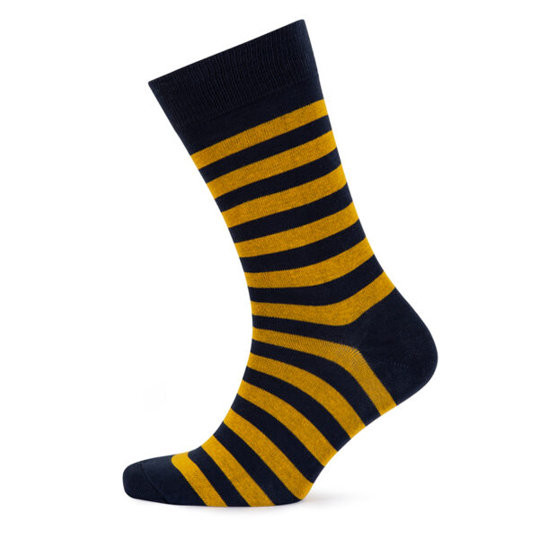 Stripes! Yellow & Navy