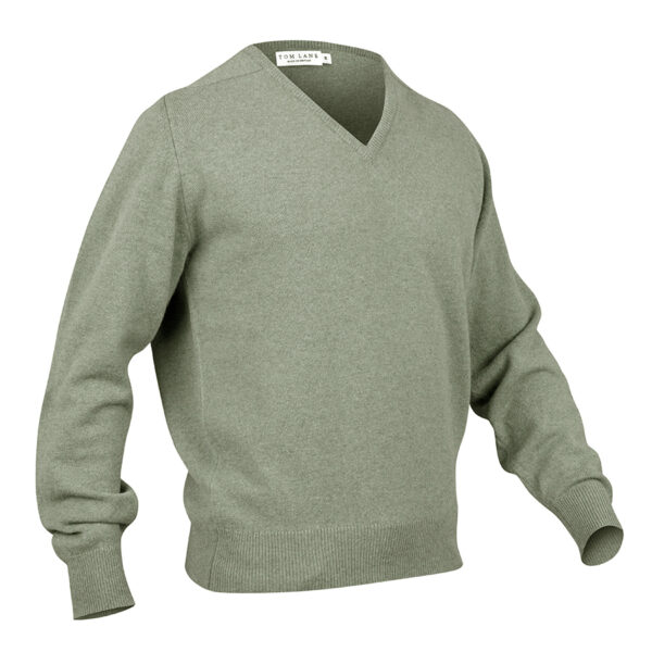 Zennor Vee neck – Sage