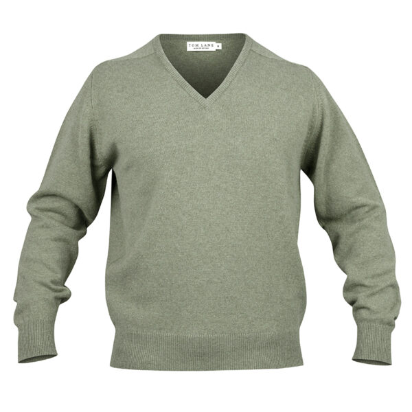 Zennor Vee neck – Sage