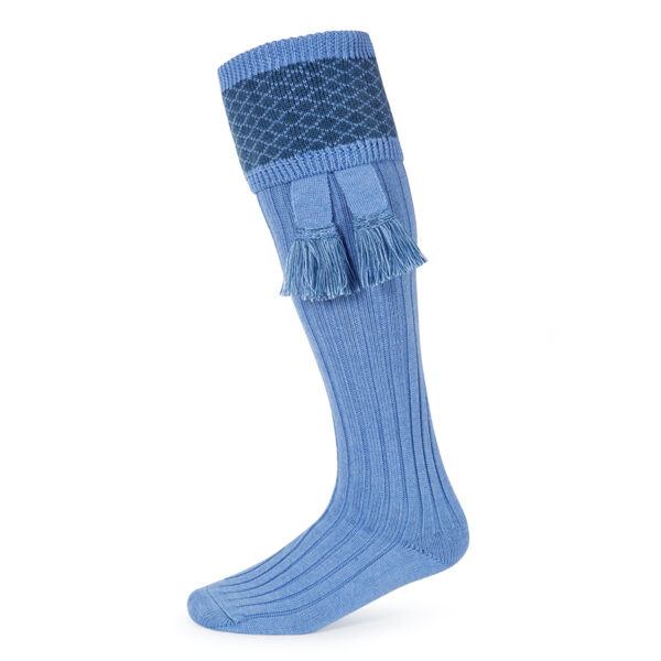 Oakham shooting socks – Blue