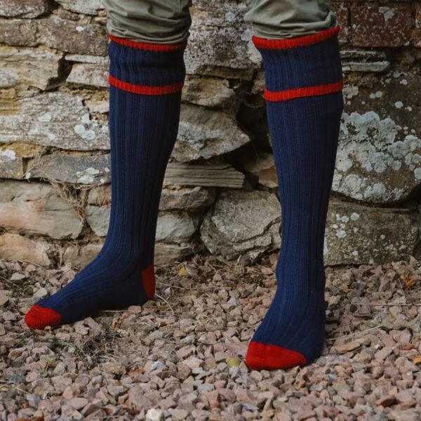 Rutland Shooting socks – Navy