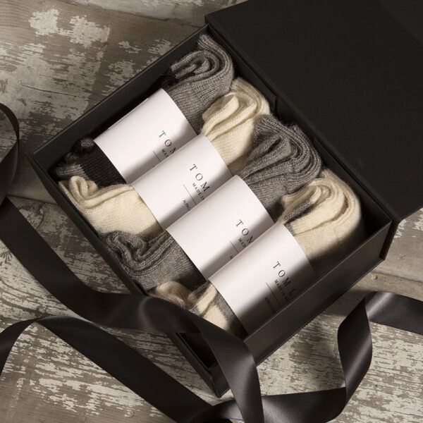4 Alpaca Socks Gift Box