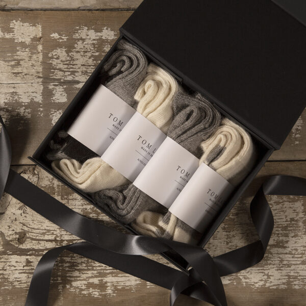 4 Alpaca Socks Gift Box