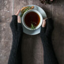 Long Cashmere hand warmers - Image 6