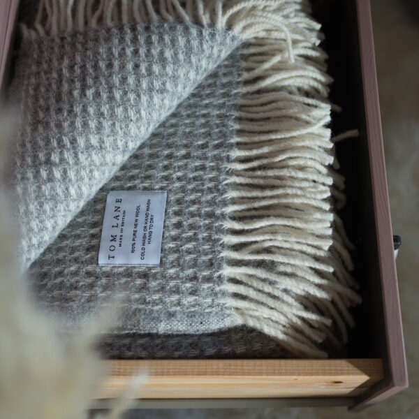 Melton Throw, Grey