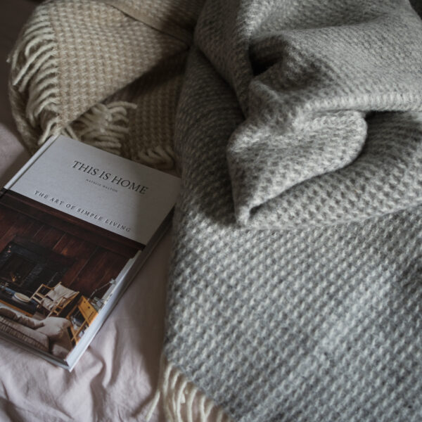 Melton Throw, Grey