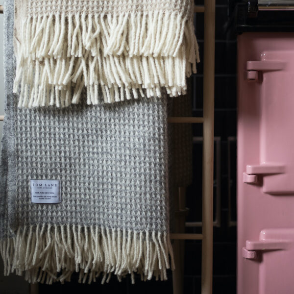 Melton Throw, Grey
