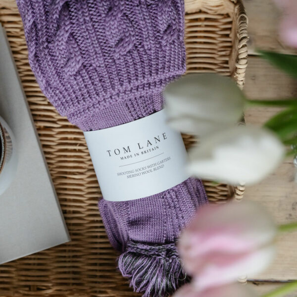 Fiddich Shooting socks – Lilac