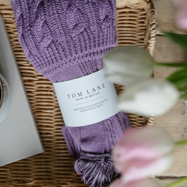 Fiddich Shooting socks - Lilac