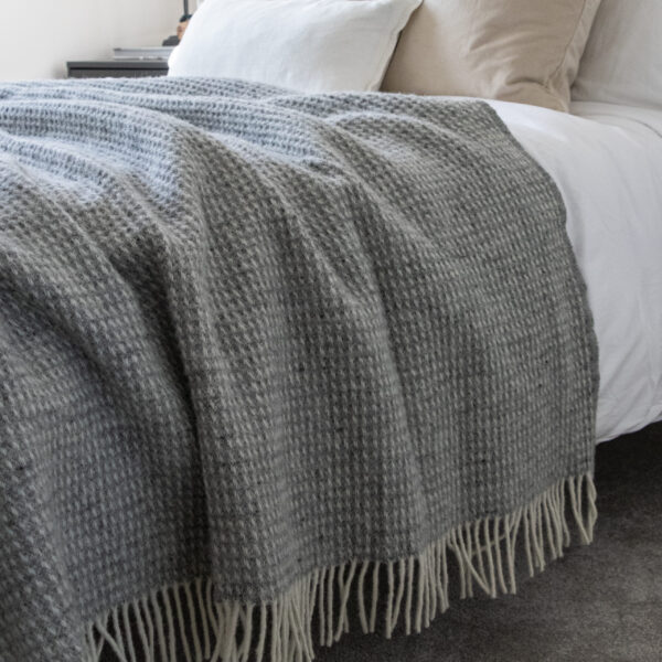Melton Throw, Grey