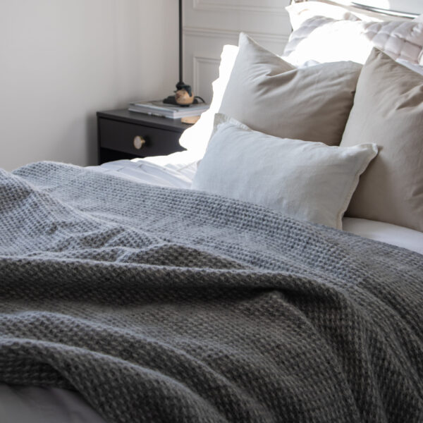 Melton Throw, Grey