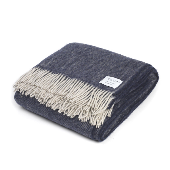 Coverdale Throw, Navy