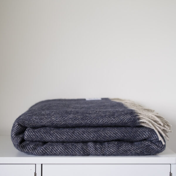 Coverdale Throw, Navy