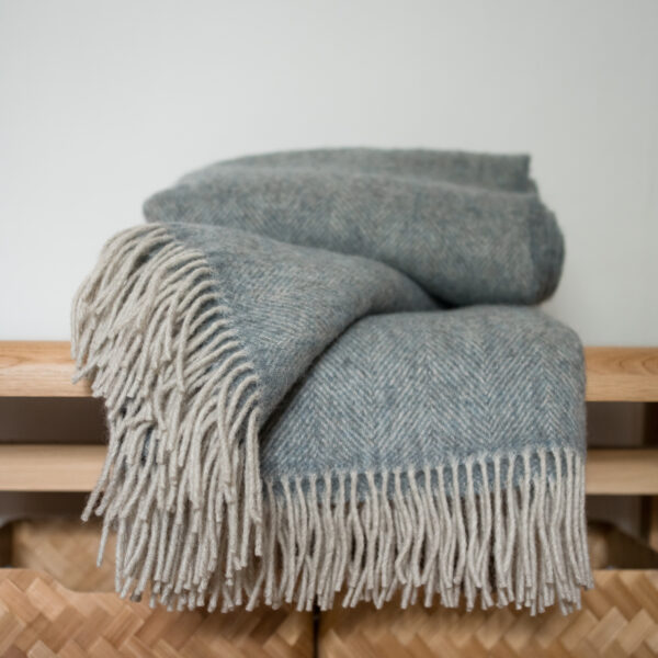 Coverdale Throw, Blue