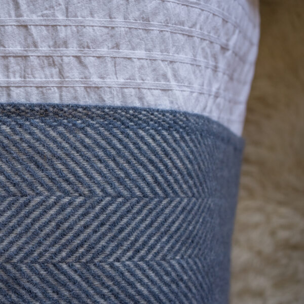 Melton Throw, Slate Blue