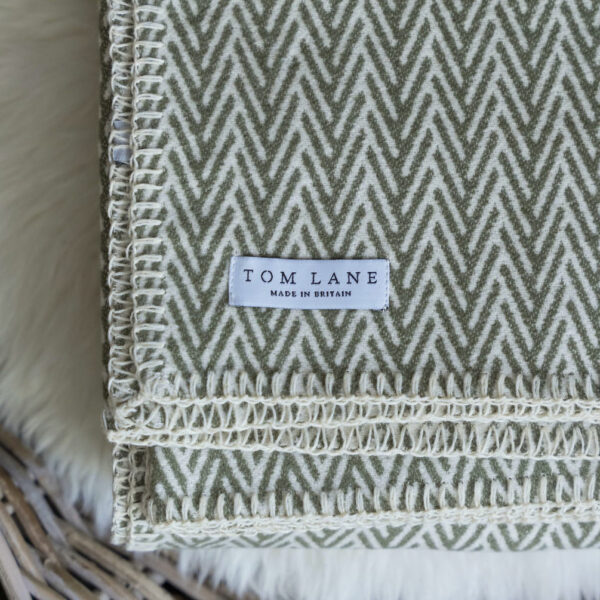 Cotton Throw – Olive