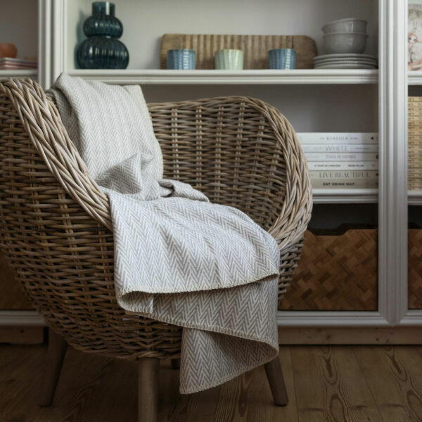 Cotton Throw – Feather
