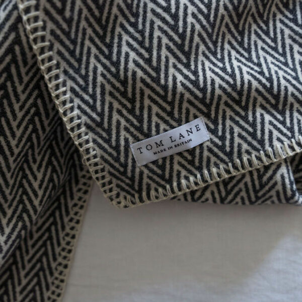 Cotton Throw – Charcoal