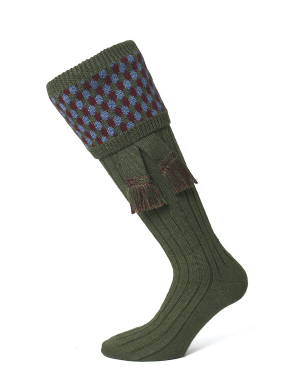 Leven Shooting socks  – Green