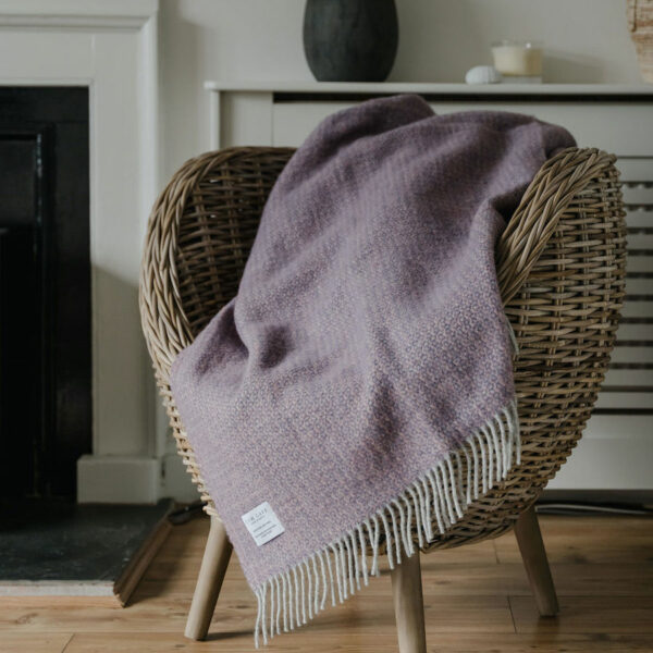 Lavender Throw