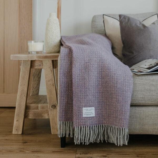 Lavender Throw