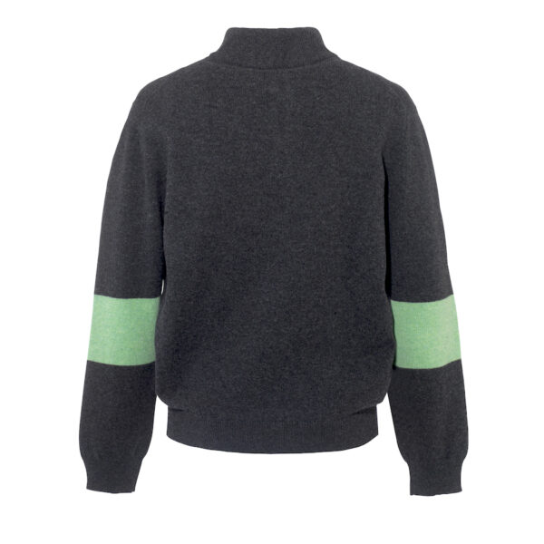 mens suffolk jumper - charcoal