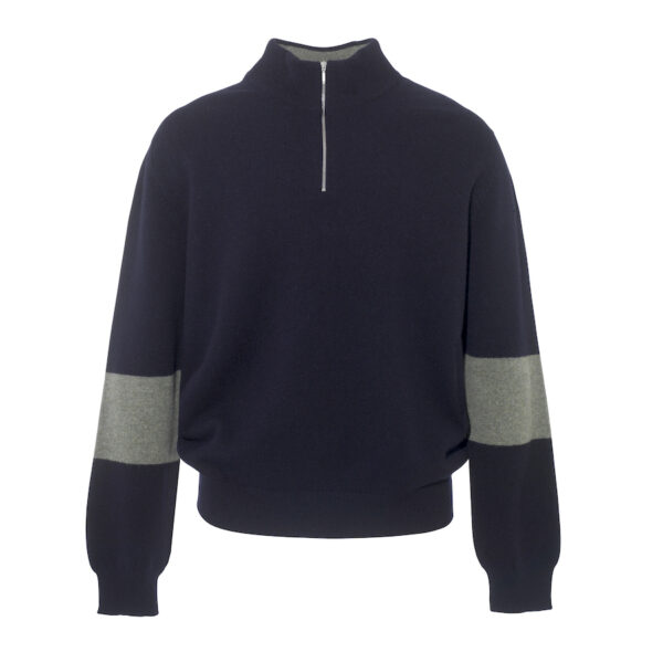 mens suffolk jumper - navy