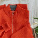 ladies inferno zip neck