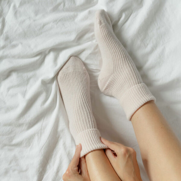 Pure Cashmere Bed Socks