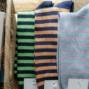 Pea & Navy cotton socks - Image 3