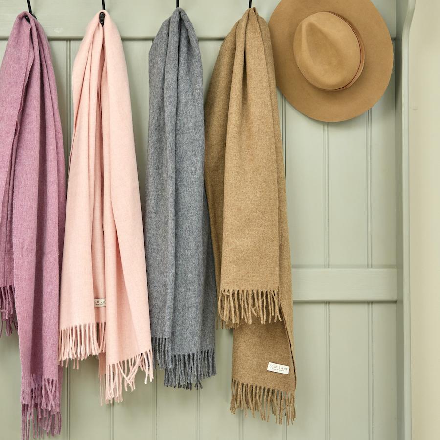 Large Merino Scarf – Fawn Large Merino Scarf – Fawn