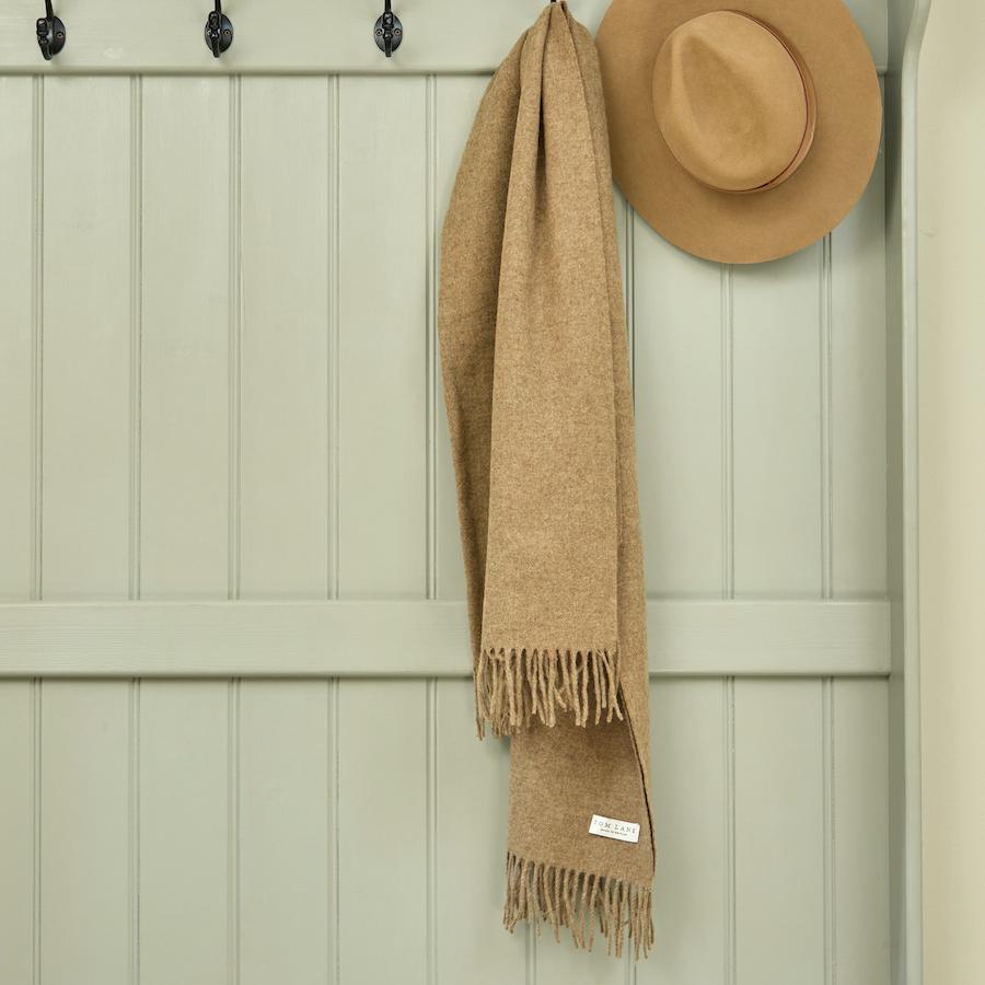 Large Merino Scarf – Fawn Large Merino Scarf – Fawn