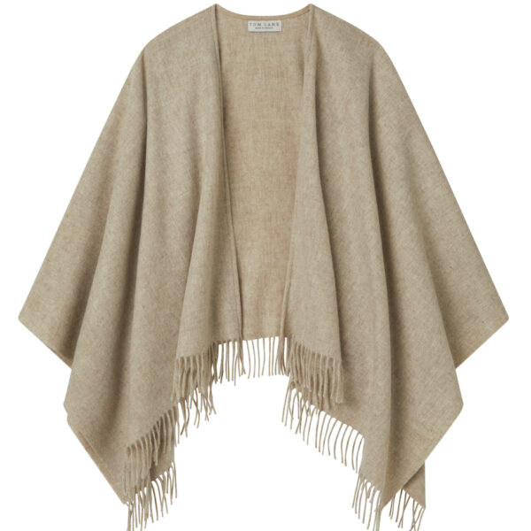 Pure Merino Wrap - Oatmeal