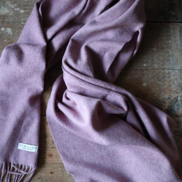 Large Merino Scarf - Heather