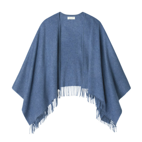 Pure Merino Wrap – Blue