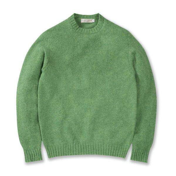 Shetland Crew Neck Jumper - Mint