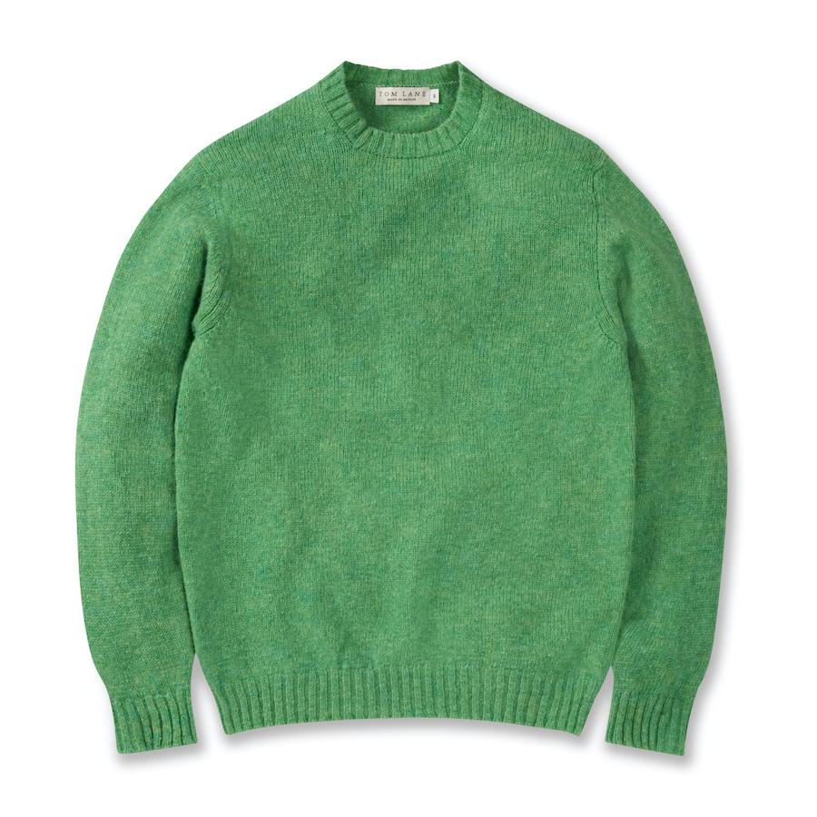 Shetland Crew Neck Jumper – Mint Shetland Crew Neck Jumper – Mint